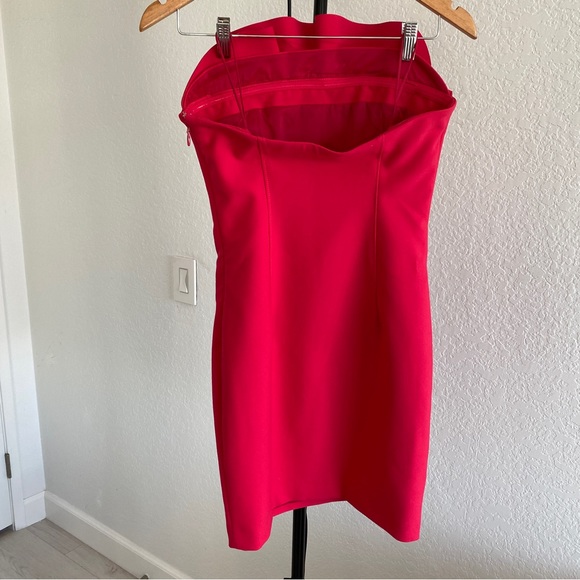 CINQ A SEPT red ruffle Dress - Picture 7 of 8